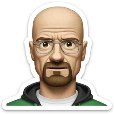 breaking bad amongus sticker