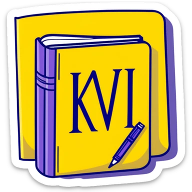 Closed purple book identical to the red book emoji 📕 but purple colored with "VOL. 5" written on the cover sticker