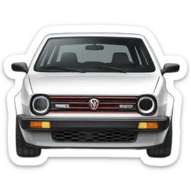 golf gti sticker