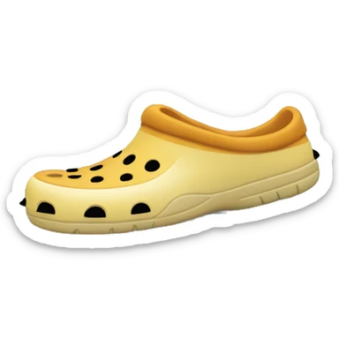 Crocs in jail sticker