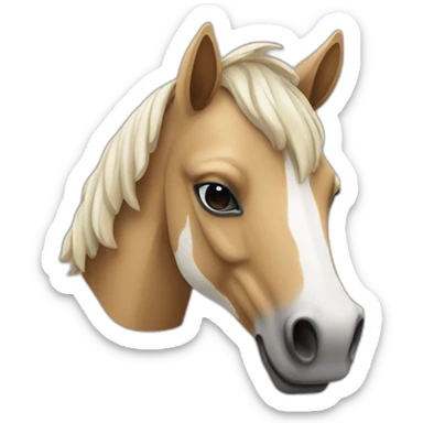 cheval moche sticker