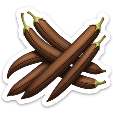 vanilla beans sticker