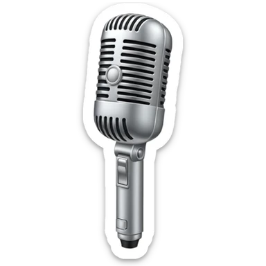 microphone sticker