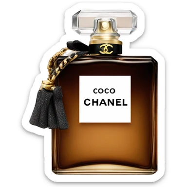 coco chanel perfume sticker