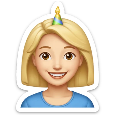 Soma Mona Happy Birthday  sticker