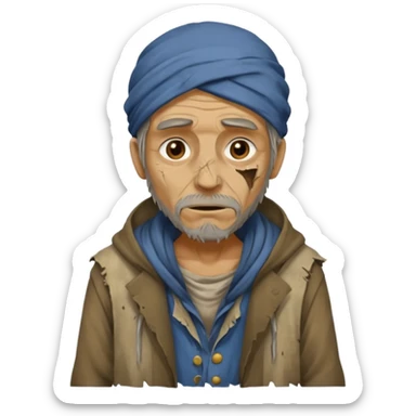 beggar sticker