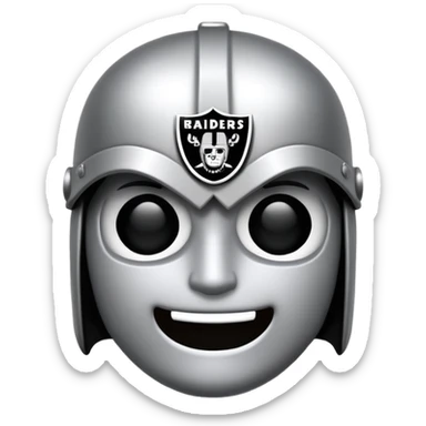 raiders emoji sticker