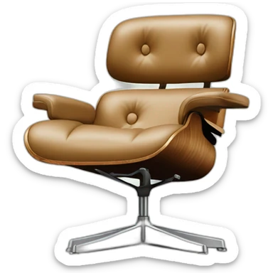 eames chair sticker