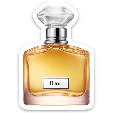 Man Dior perfume sticker
