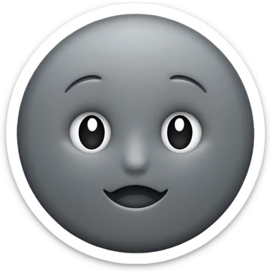 i just want a grey circle emoji from android sticker