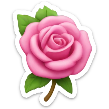 Chat avec une Barrette rose sticker