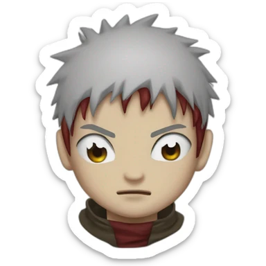 Gaara from naruto sticker