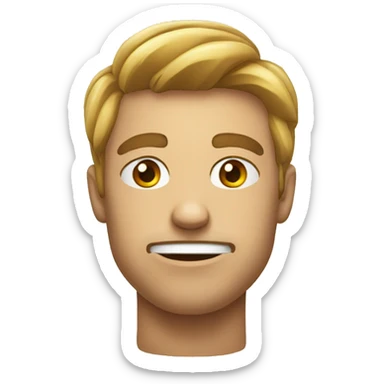 disagreement face real face sticker