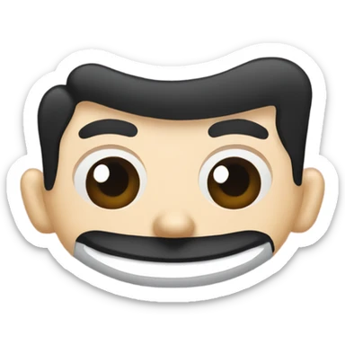 Logo barbershop sticker