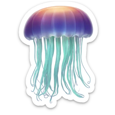 Jellyfish sticker