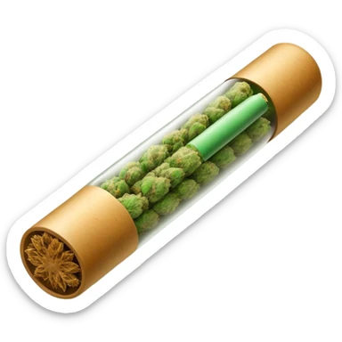 Weed joint sticker