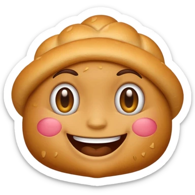Bake a baddie emoji sticker