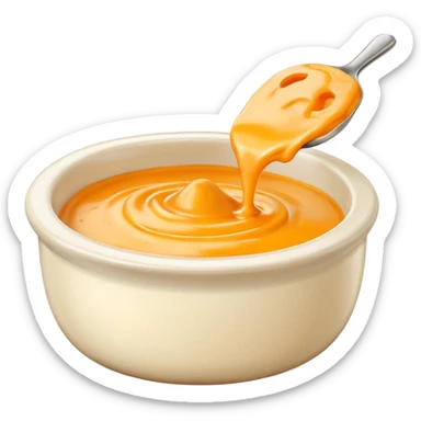 nacho cheese dip sticker