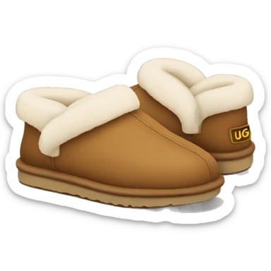 Ugg slippers sticker