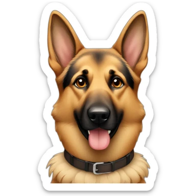 german shepard sticker