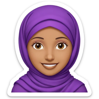 I am a marketer, making content creation and reels on social meadia without showing my face, need a professional emoji, I am A girl from jordan wearing hijab my nname is rama  sticker