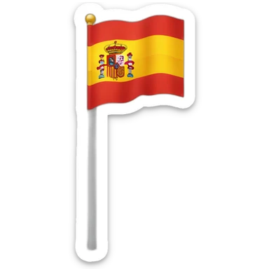 bandera de españa sticker