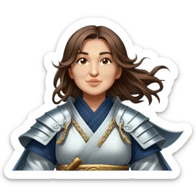 Moonlit Samurai sticker