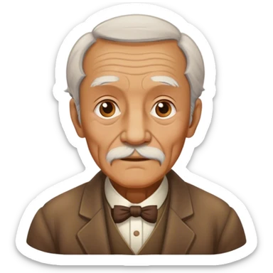 OLD MAN VITAGE 1800'S sticker