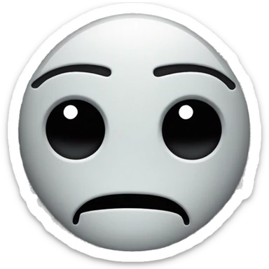 a half of robot face that peeks in the cracks sticker