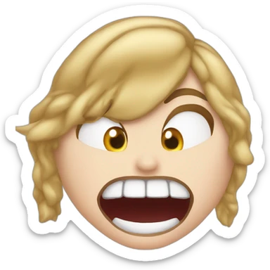 taylor-swift-mouth-bbc sticker