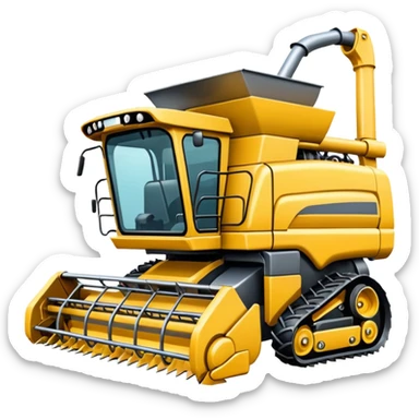 harvester sticker