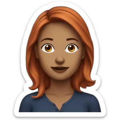 auburn 35 year old woman sticker