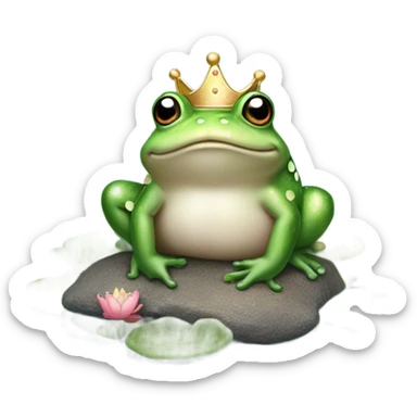 A princess toad sticker