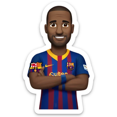 Jugador del fc barcelona sticker