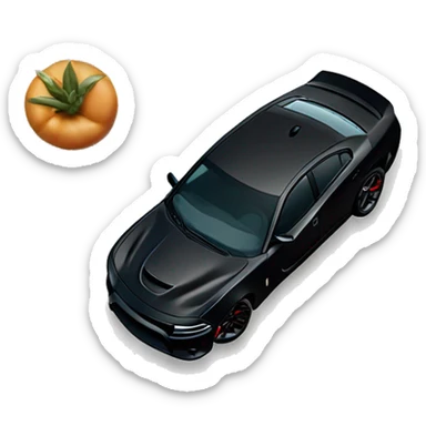 Dodge Charger SRT hellcat sticker