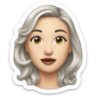 Une trousse de maquillage sticker