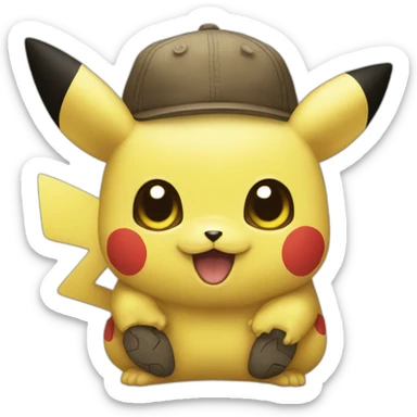 Picachu like sticker