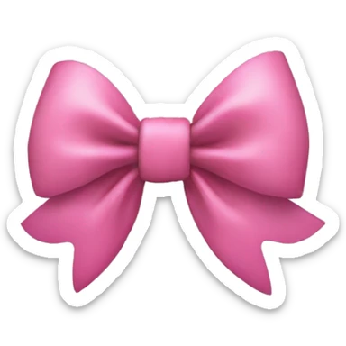 back coquette bow sticker