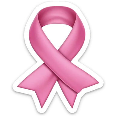 pink ribbon breast cancer not a bow sticker
