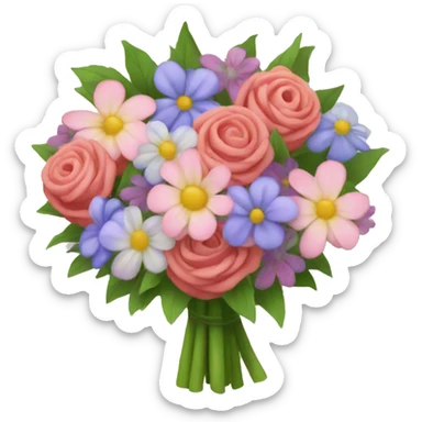 bouquet of flowers sticker