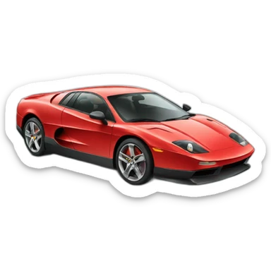 Super car sticker