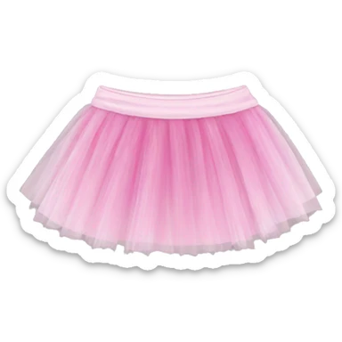 Tutu skirt sticker