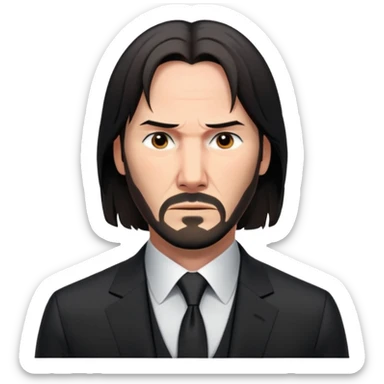 John wick sticker
