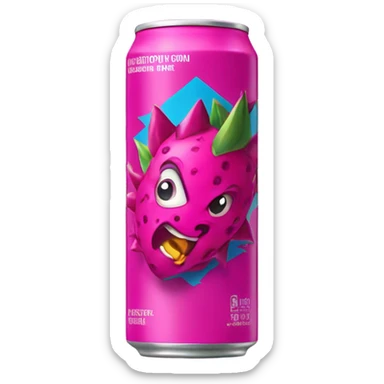Dragonfruit Dragon Energy Drink  sticker