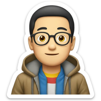 Nobita emoji sticker