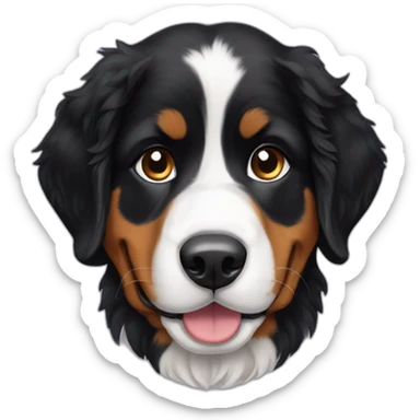 Puppy bernese sticker