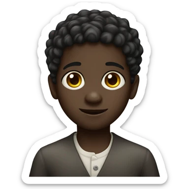 african jewish boy sticker