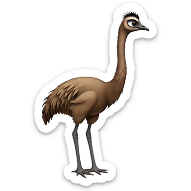Emu sticker