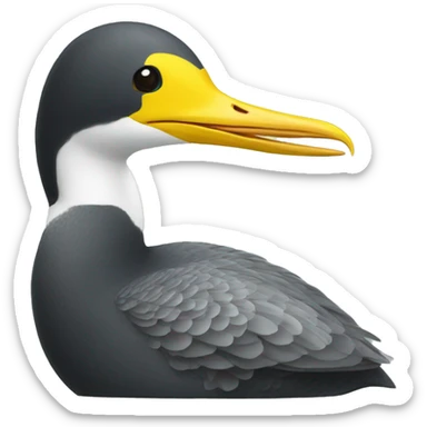 Yellow-billed loon sticker