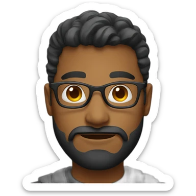 Creative Director face sticker